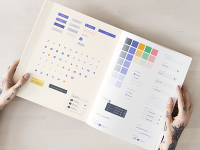 Style Guide Design blue clean dashboard clean ui dashboard material design material icon style guide typogrphy web