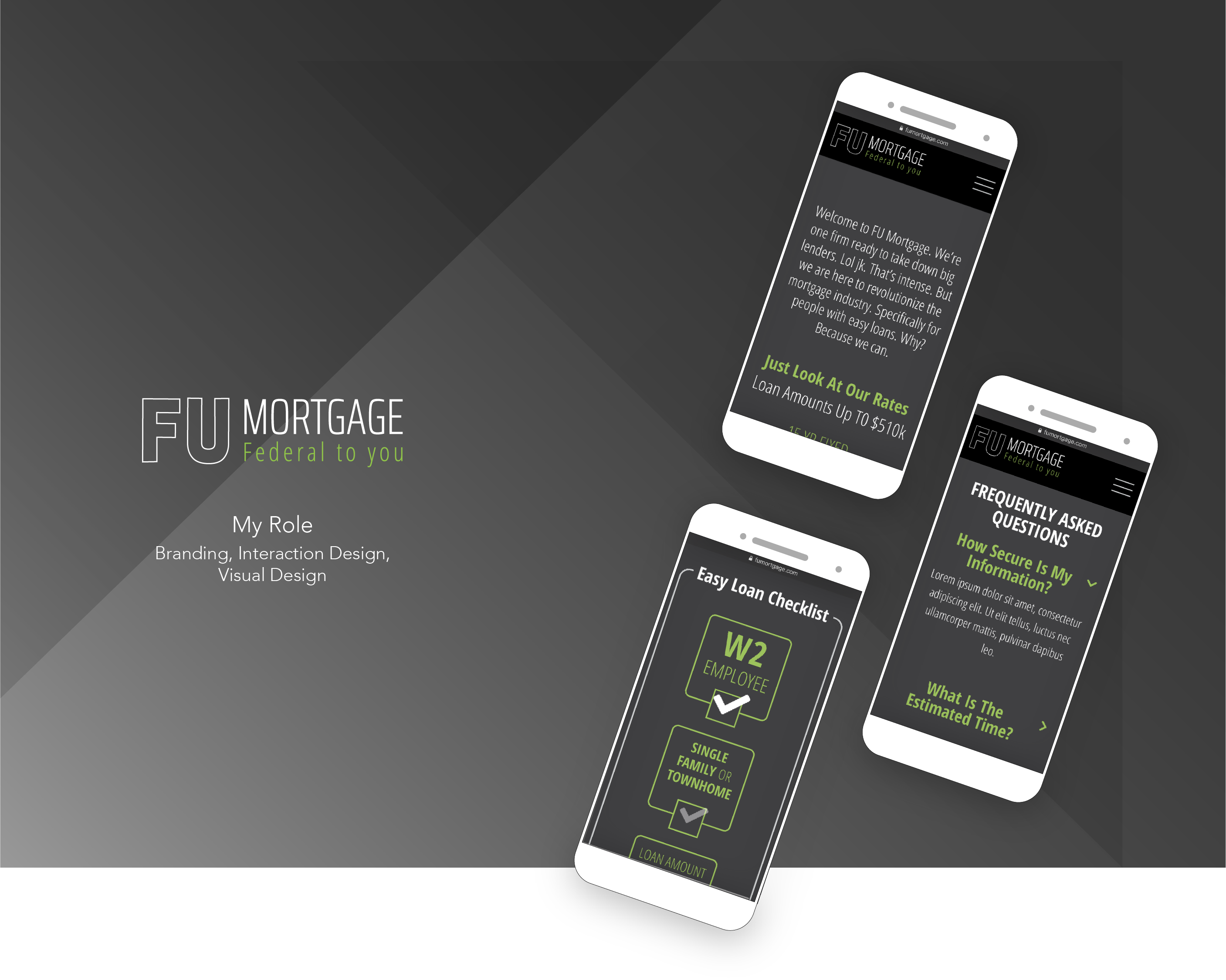Example of FU Mortgage Website