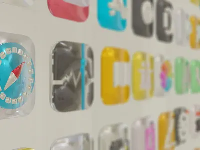 3D IOS 14 icon | Shiny Balloon effect 3d ios 3d ios 14 shiny balloon 3d ios icon balloon blender creative design hot icon illustration ios ios14 ios15 new shiny