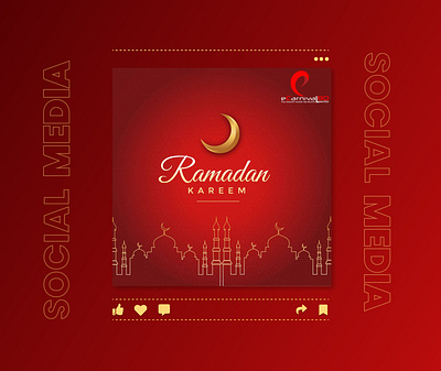 Social Media Post: Ramadan Kareem branding design facebook facebook post instagram instagram post logo social media social media design social media post