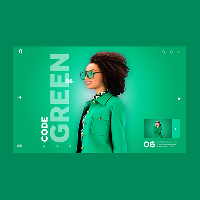Code Green Ui Design Concept daily design design design inspiration fashion graphic design photography ui ui design uiux ux ux design ux designer web design web designer website