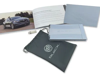 Buick NAIAS Media Kit branding design packaging press kit print