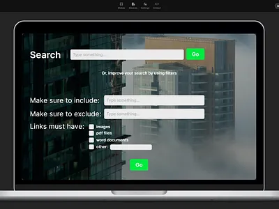 Daily UI 022 - Search dailyui dailyuichallenge design framer search search engine ui ux