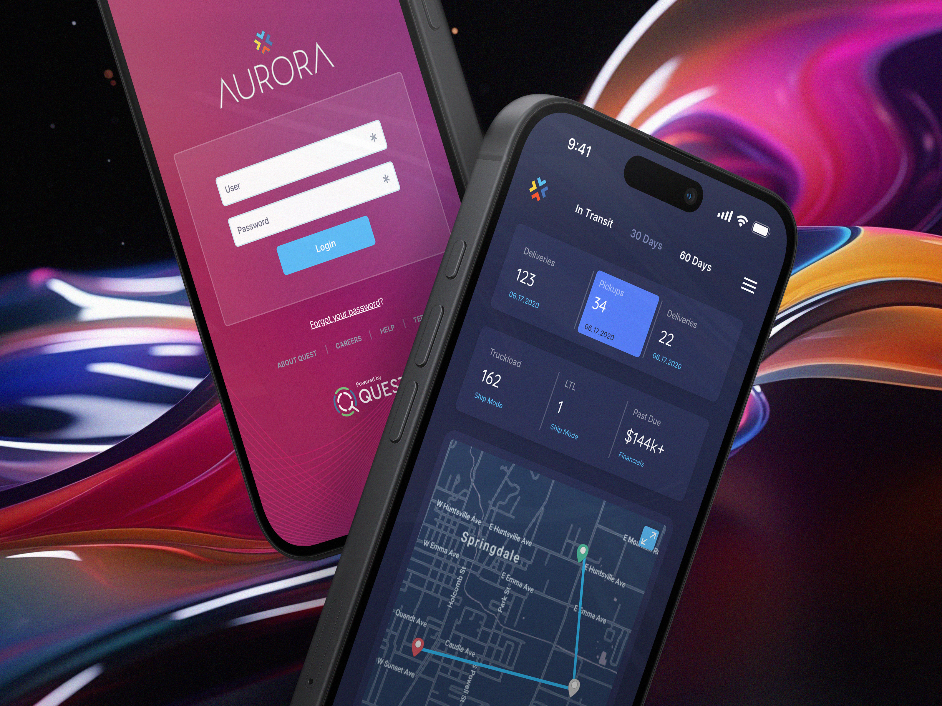 Mobile App Designed for Logistics Product app design brand design branding logistics innovation logistics tech logo mobile design mobile logistics productivity tools strategy supply chain solutions uxui visual design