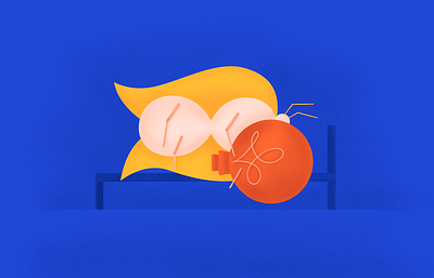 Chilling art composition design flat illustration illustrator logo texture ui vector