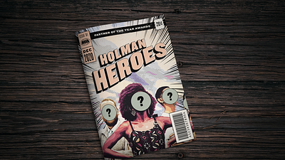 Corporate Awards Ceremony awards comic book comics cover magazine print super hero