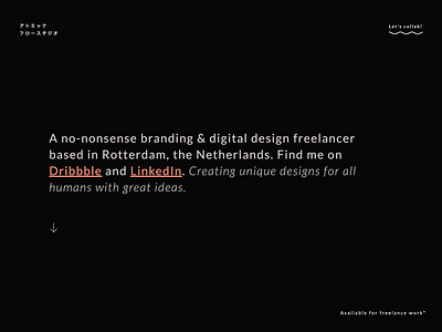 My portfolio website 💥 branding design portfolio showcase ui ux website