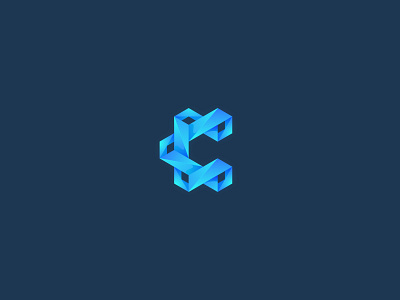 Blockchain based company logo blockchain branding crypto logo