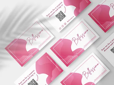 Candle business card branding business card business cards candle candle card candle design card card design design gradient graphic design illustration pink