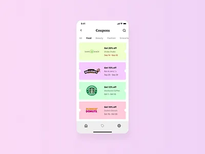 Redeem Coupon 061 app coupon dailyui design redeem coupon ui
