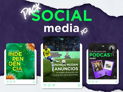 Pack social media PT2 clean design design digital designs digital design graphic design social social media