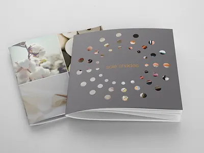 Sole Shades Brochure branding brochure collateral copywriting design diecut