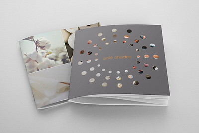 Sole Shades Brochure branding brochure collateral copywriting design diecut