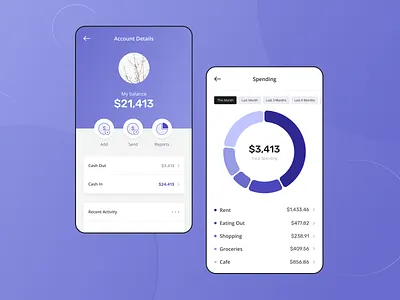 Money Management App app asset bank financial management money spending wallet