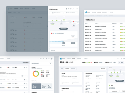 Predictive maintenance badge dashboard filtering icon index issue list maintenance priority search task train transportation