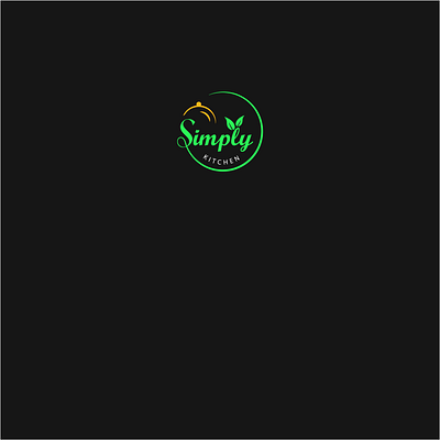 Simple Logo design floral graphic design illustration kitchen logo lettermark logo