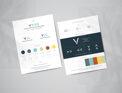 VWDB Brand Guidelines brand guidelines branding branding guidelines graphic design style guide