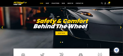 Main Slider for allthingforyourcar.com carousel slider design developer devtarik slider web design