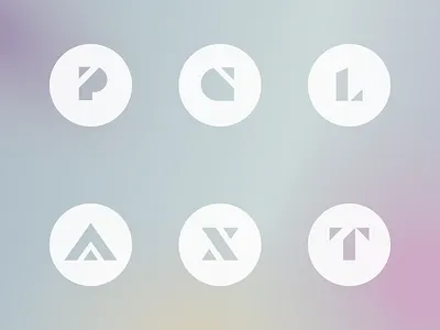 Typographic logo mark suite logo typography