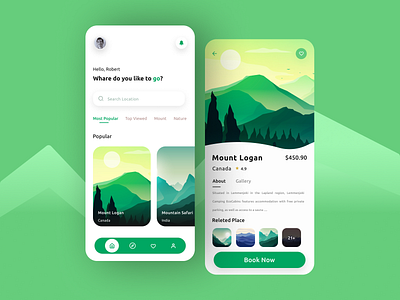 Travel App app app design booking design illustration mobile app travel travel app traveling trip ui