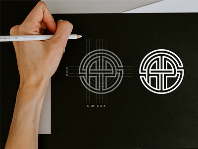 APS monogram logo brand branding concept logo design icon illustration lettering lineart logo mark monogram symbol typography vector