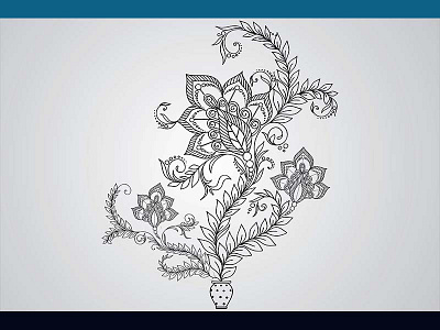 Flower Coloring Book Kdp wallart