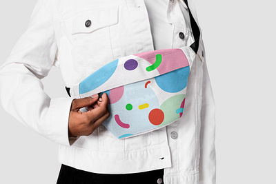 Waist Bag Design design illustration