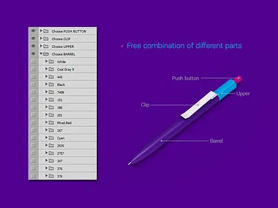 Senator Pen Mockup. Centrix branding design illustration logo logoped logotype mark russia symbol ui