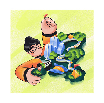 Goal setting art article branding commision design digitalpainting drawing fit fungame game goalsetting illustration illustration daily illustrationart lifestyle marvelous motivation success youcandoit