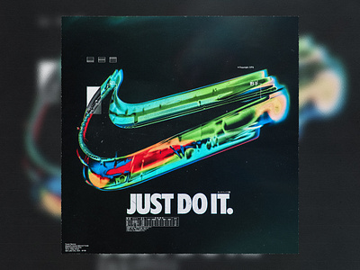 Corporate Aesthetics — NIKE 3d albumartwork albumcoverdesign branding cover artwork graphic design logo nike