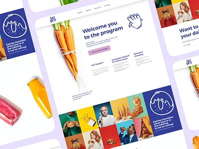 Cali Eat & Fit LP UI Concept application application design branding branding concept branding design design graphic design hightech illustration logo typography ui uiuxdesign