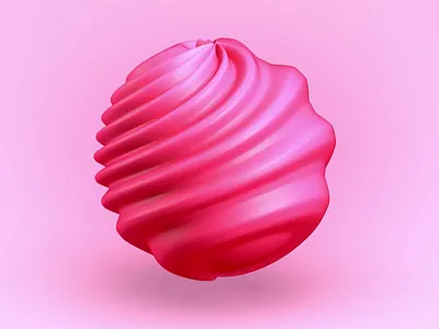 Twisty gum 3d animation ball branding c4d graphic design gum logo motion motion graphics nft twisty