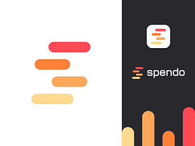 Spendo Logo branding chart design gedas meskunas glogo icon illustration letter logo meter money monogram saving spend spendometer vector