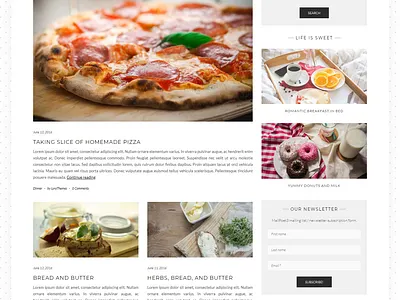 Best Free WordPress Themes for Food Blogs 2021 blog blogger