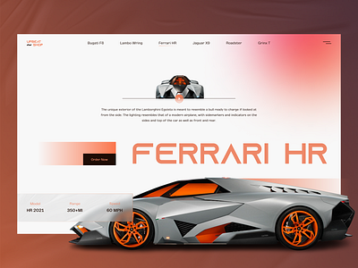 Upgrid shop - car showcasing website booking website car car design ecommerce header design interactive design landingpage minimal design modern ui online shop product product design ui visual design webdesign