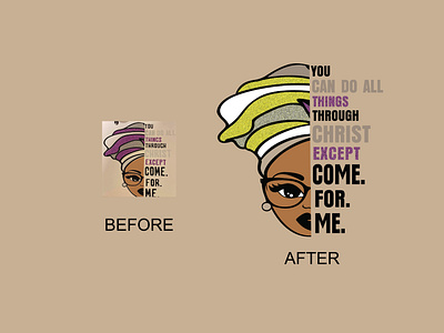 Afro-Woman-Diva-Glasses-T-shirt-Design-Vector-Tracing afro design etsy graphic design illustration lineart logo png recreate svg upwork vector vectorart