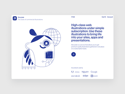 Blueshift illustrations ⭐️ application blueshift craftwork design grainy illustration landing noisy ui vector web website