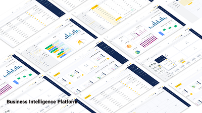 Business Intelligence design ui ux web