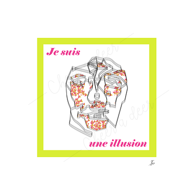 Je suis graphic design illustration vector