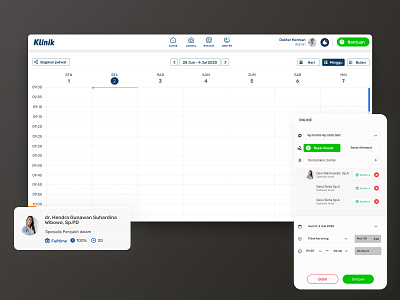 Healthcare SaaS Design dashboard design healhcare mobile app saas telemedicine ui design