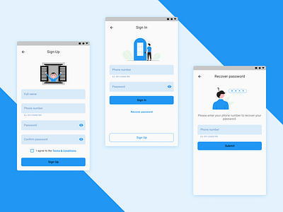Real Estate App - Part 1 design illustration typography ui ux