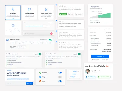 Light Components design graphic design ui ux web design