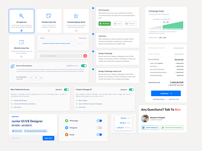 Light Components design graphic design ui ux web design