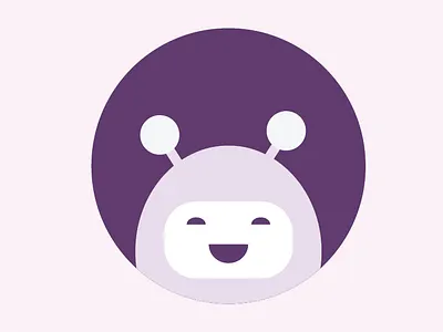 Robot branding cute design cute robot design flatdesign flatdesign of robot flatdesign robot graphic design illustration illustration of robot logo minimal robot illustration ui vector