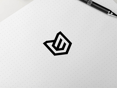 ME MONOGRAM CONCEPT LOGO app branding design icon illustration logo typography vector