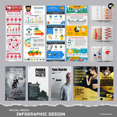 Best Infographic Design & Template ideas | Deepflax branding dee deepflax design graphic design illustration illustrator infographics infoideas logo logo design vector