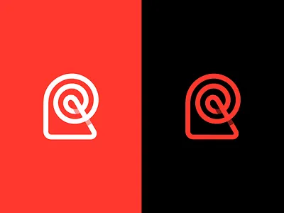 Letter R Logo color jkd jkdesign krivenko letter lettering line linelogo logo logotype monogram r spiral ui логотип