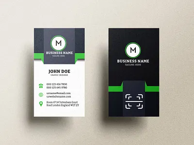 Corporate Business Card branding business card flyer design graphic design logo packaging design