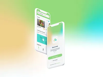 Elementals - Food App POC app food ux
