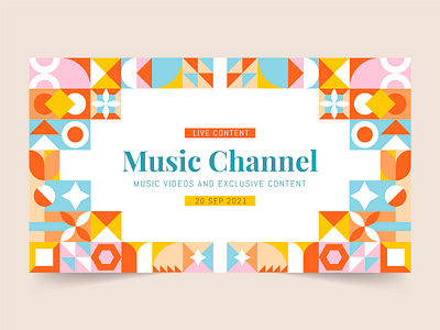 Youtube thumbnail colorful design thumbnail vector youtube